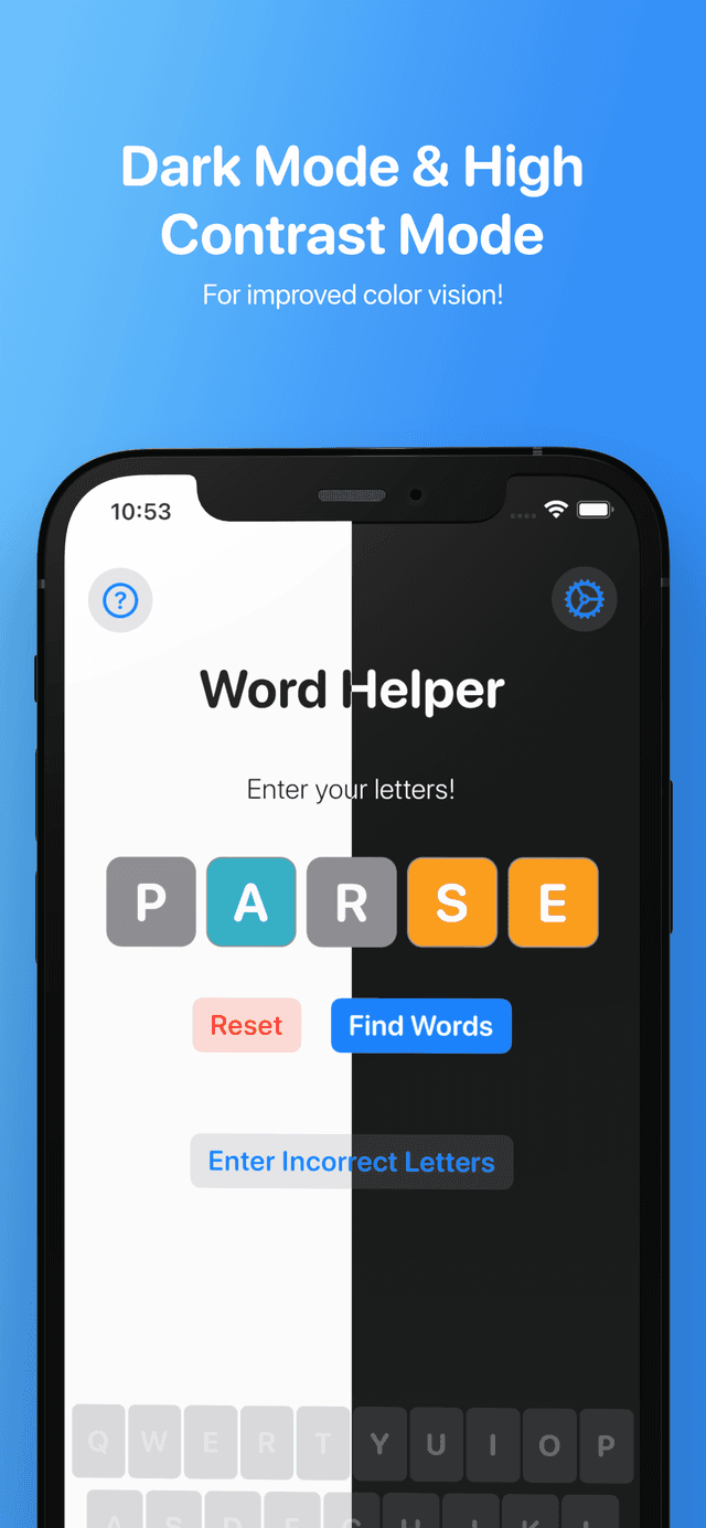 Screenshot of Word Helper